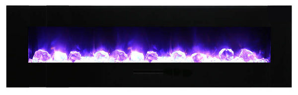 72" Flush Mount Electric Fireplace - Click Fire Inc.